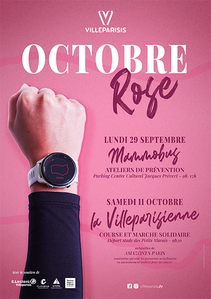 Affiche Octobre Rose